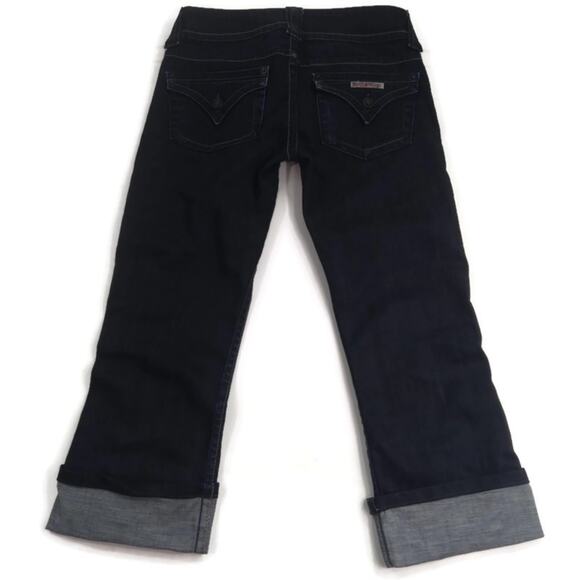 J776 EUC Hudson Dark Wash Capri  Cuffed size 26 - Picture 4 of 9